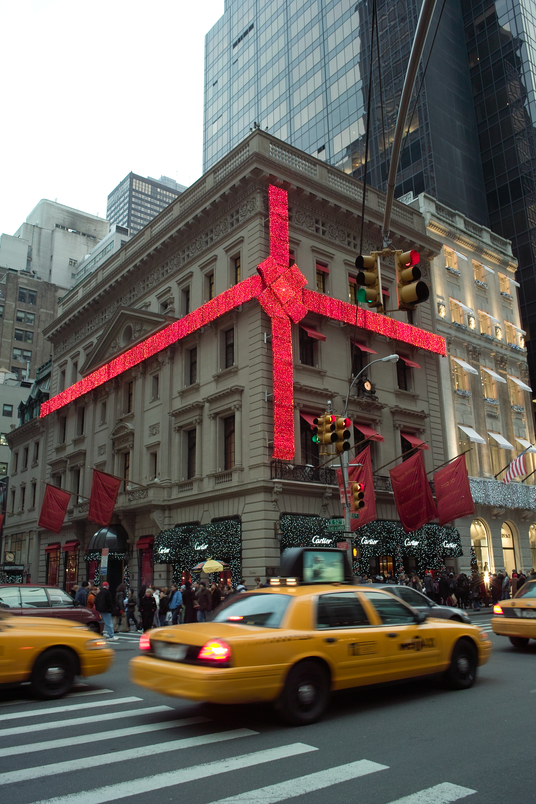 new york fashion store ribbon free stock photo